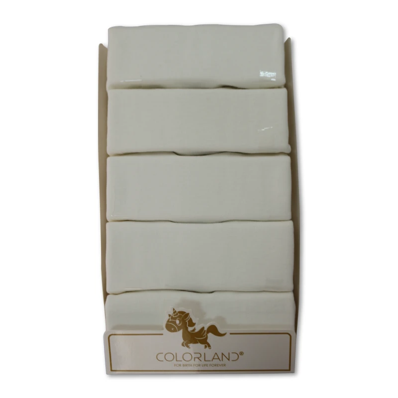Colorland Baby Basic Bodysuits Sleeveless - 5 Pc Per Pack - 18 M - كولورلاند
