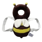 JJ Ovce Baby Head Protector, Brown Bee - جي جي أوفيتشي