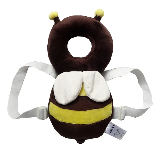 JJ Ovce Baby Head Protector, Brown Bee JJ Ovce Baby Head Protector, Brown Bee