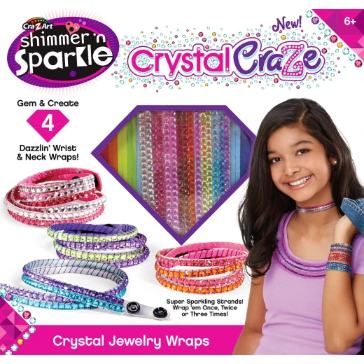 Cra-Z-Art Shimmer N Sparkle Craze Neck & Wrist Wraps Cra-Z-Art Shimmer N Sparkle Craze Neck & Wrist Wraps