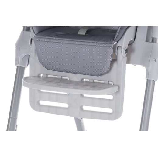 Chicco Polly Easy High Chair, 4 Wheels, Nature - تشيكو - Image 7