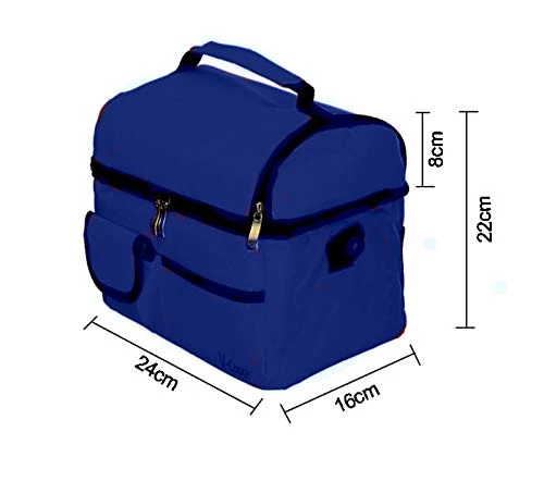 8L Cooler Bags Fit and Fresh Lunch Bag - Blue - جنيو ورلد - Image 4