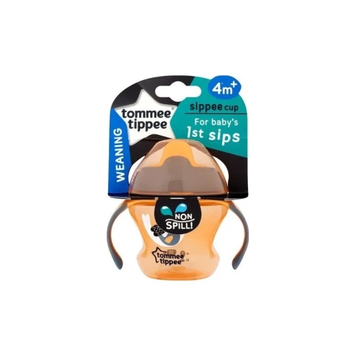 Tommee Tippee First Trainer Cup 4m+, 150 ml, Orange - تومي تيبي - Image 2