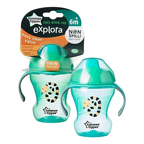 Tommee Tippee Explora Easy Drink Cup 230 ml, Green - تومي تيبي - Image 3