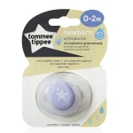 Tommee Tippee Newborn Pacifier, 0-2 months, Star - تومي تيبي
