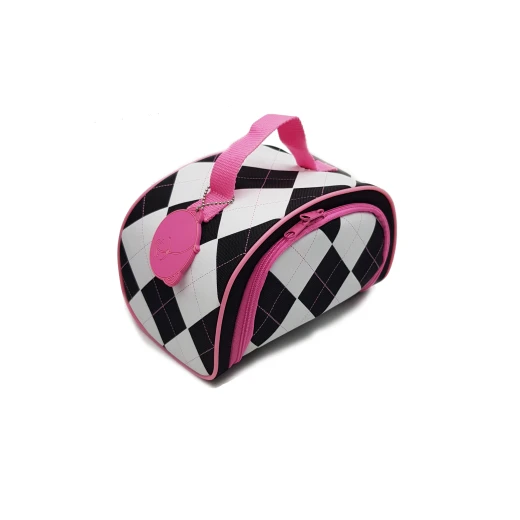 Hallmark Argyle Lunch Box, White and Black - هولمارك - Image 5