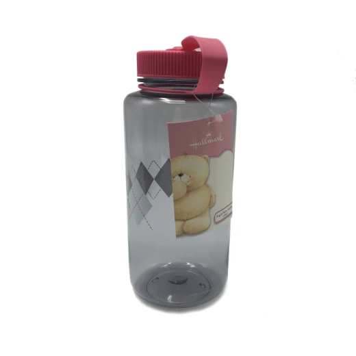 Hallmark Argyle Water Bottle, White and Black - هولمارك - Image 6