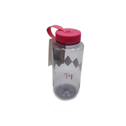 Hallmark Argyle Water Bottle, White and Black - هولمارك - Image 2