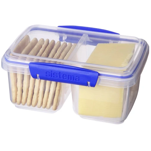 Sistema Medium Split Fresh 835ml  Fresh Blue Color - سيستما - Image 3