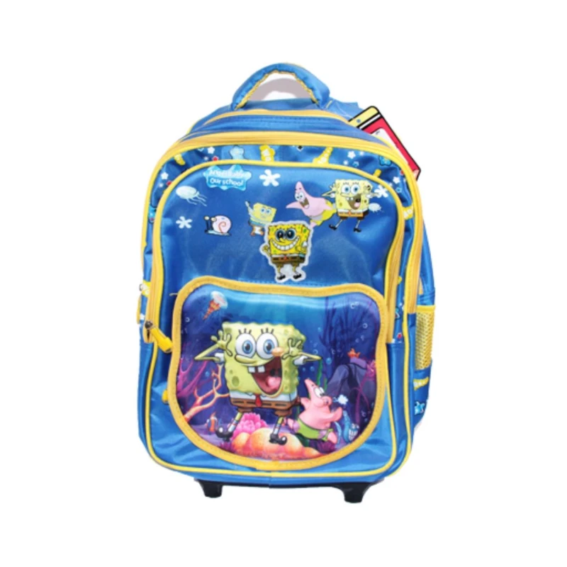 Rolling School Backpack, Spongebob, 43 cm