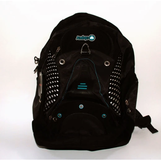 Amigo School Backpack, Black, 45 cm - أميجو - Image 2