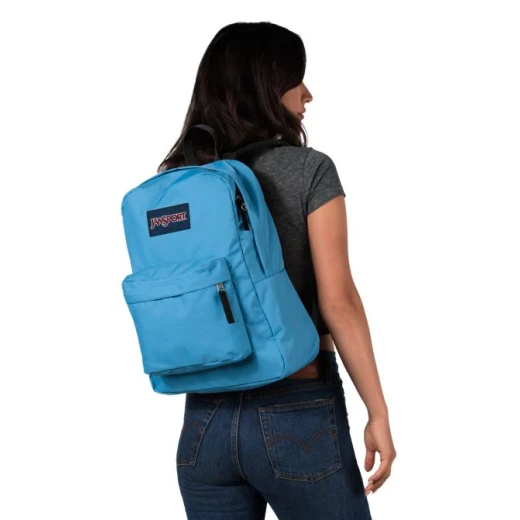 Jansport Superbreak Backpack, Coastal Blue - جان سبورت - Image 4