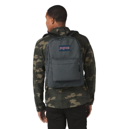 Jansport Superbreak Backpack, Deep Grey - جان سبورت - Image 3