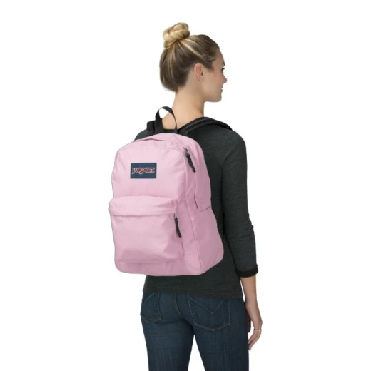 Jansport Superbreak Backpack, Pink Mist - جان سبورت - Image 2
