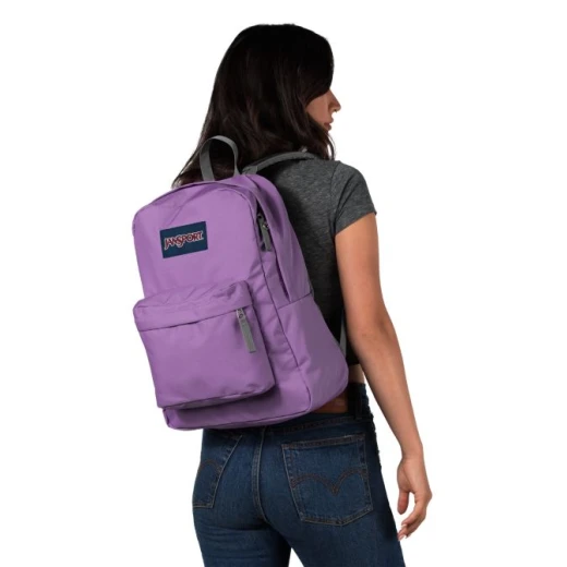 Jansport Superbreak Backpack, Vivid Lilac - جان سبورت - Image 4