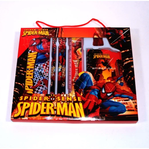 Spider-man Stationery Set, 7 pieces Spider-man Stationery Set, 7 pieces