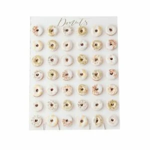 Ginger Ray GO133 Large Wedding Donuts Wall Decor - Gold - جينجر راي - Image 2