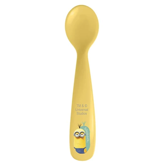 Zak Designs Toddlerific Toddler Fork and Spoon with Minions - زاك ديزاينز - Image 2