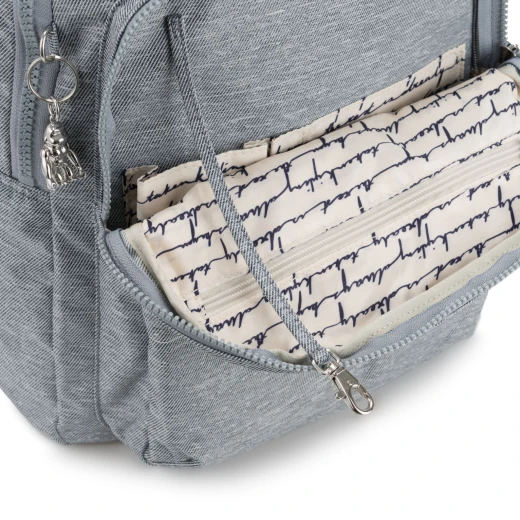 Kipling Clas Seoul Cool Denim - كيبلينج - Image 6
