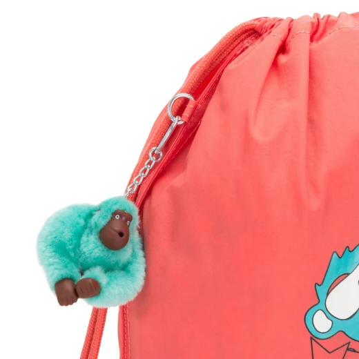 Kipling Supertapoo LIGHT Peachy Pink Fun - كيبلينج - Image 6