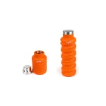 Que Collapsible Water Bottle, Sunbeam Orange, 590 ml - كيو