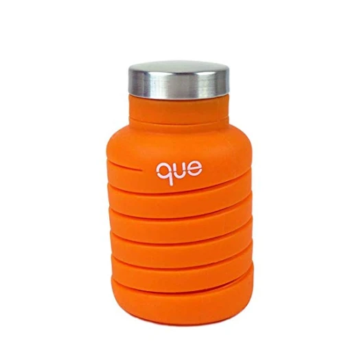 Que Collapsible Water Bottle, Sunbeam Orange, 590 ml - كيو - Image 2