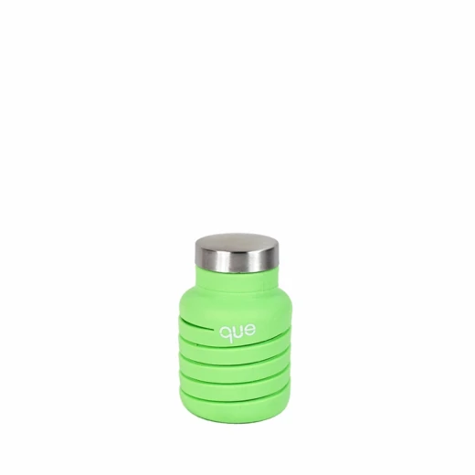 Que Collapsible Water Bottle, Key Lime Green, 355 ml - كيو - Image 2