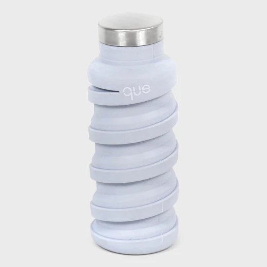 Que Collapsible Water Bottle, Cloudy Grey, 590 ml - كيو - Image 3