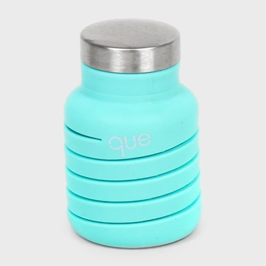 Que Collapsible Water Bottle, Misty Mint, 355 ml - كيو - Image 3
