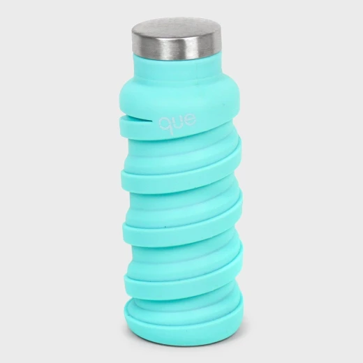 Que Collapsible Water Bottle, Misty Mint, 355 ml - كيو - Image 5