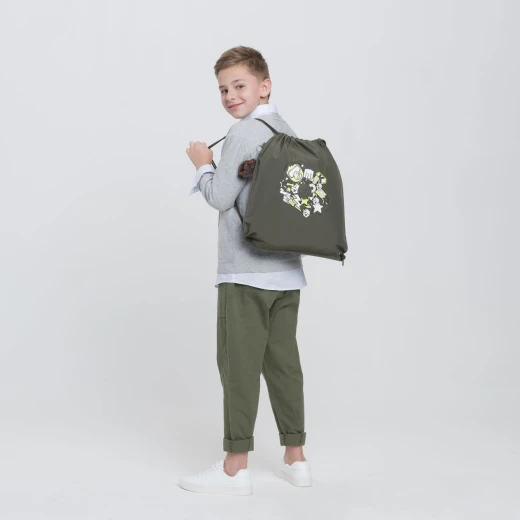 Kipling Supertapoo Light Garden Grey Fun - كيبلينج - Image 5