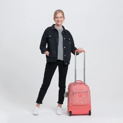 Kipling Soobin Light Hearty Pink Met - كيبلينج - Image 5