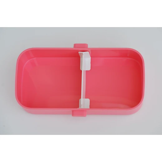 Look Back Lunch Box for Kids Adults, 2 layers, Leak Proof, FDA Approved, Pink - لوك باك - Image 7
