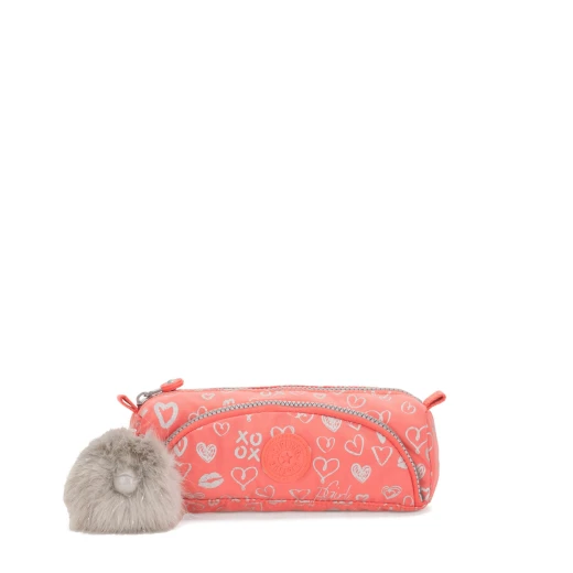 Kipling Cute Hearty Pink Met Kipling Cute Hearty Pink Met