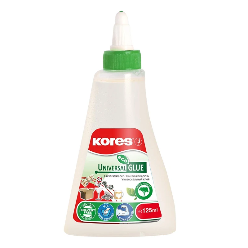Kores Solvent Free Clear Glue - 125ml - كوريس