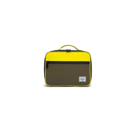 Herschel Pop Quiz Lunch Box Color: Sulfur Rfl/Oliv Herschel Pop Quiz Lunch Box Color: Sulfur Rfl/Oliv