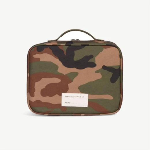 Herschel Pop Quiz Lunch Box  Color: Woodland Cmo/M - هيرشل - Image 3