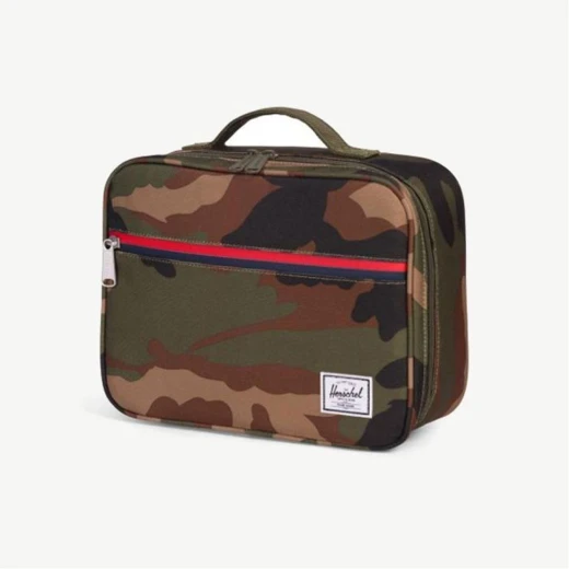 Herschel Pop Quiz Lunch Box  Color: Woodland Cmo/M - هيرشل - Image 2