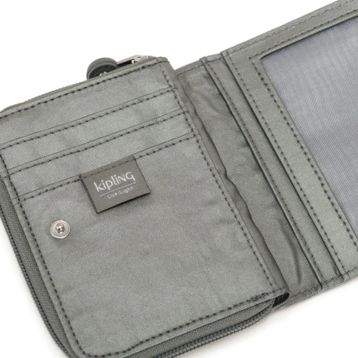 Kipling Money Power Metallic Stony - كيبلينج - Image 5