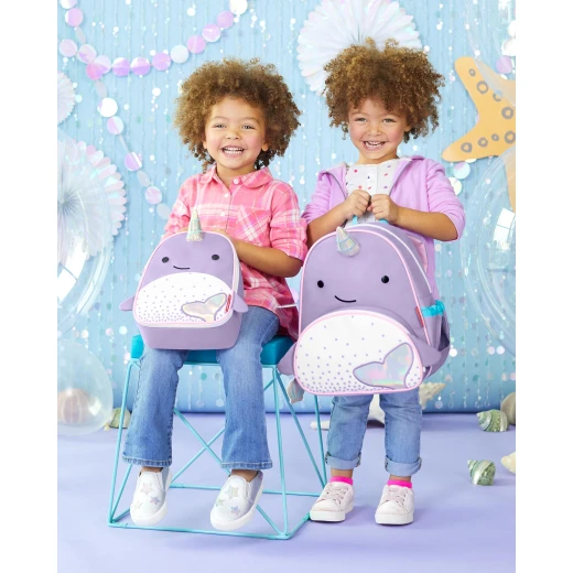Skip Hop Zoo Little Kid Backpack, Narwhal - Skip Hop - Image 3