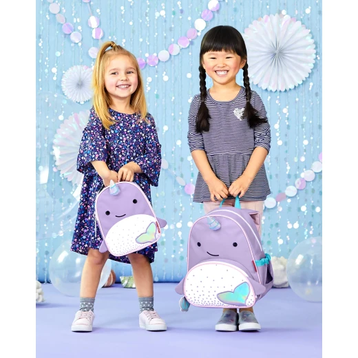 Skip Hop Zoo Little Kid Backpack, Narwhal - Skip Hop - Image 5