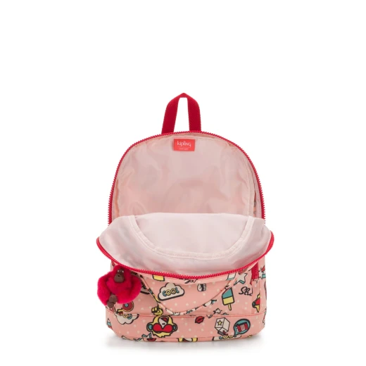 Kipling Heart BackPack Monkey Play - كيبلينج - Image 5
