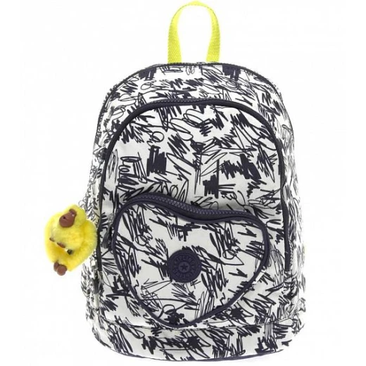 Kipling Heart BackPack Scribble Fun Bi Kipling Heart BackPack Scribble Fun Bi