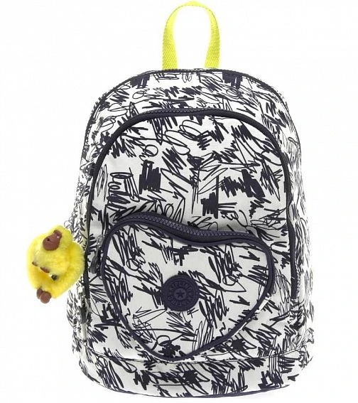 Kipling Heart BackPack Scribble Fun Bi - كيبلينج