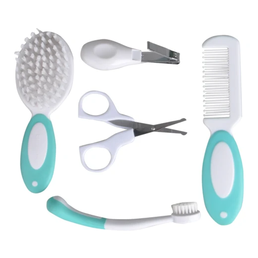 Luvable Friends Grooming Set 6 pieces, Blue - لافابل فريندز - Image 4