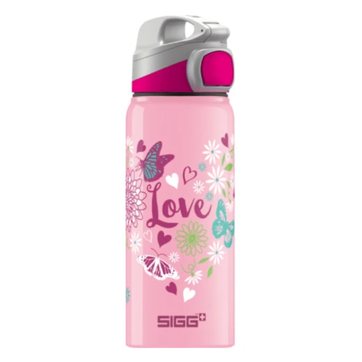 SIGG Kids Water Bottle Miracle Alu Love 0.6 L SIGG Kids Water Bottle Miracle Alu Love 0.6 L