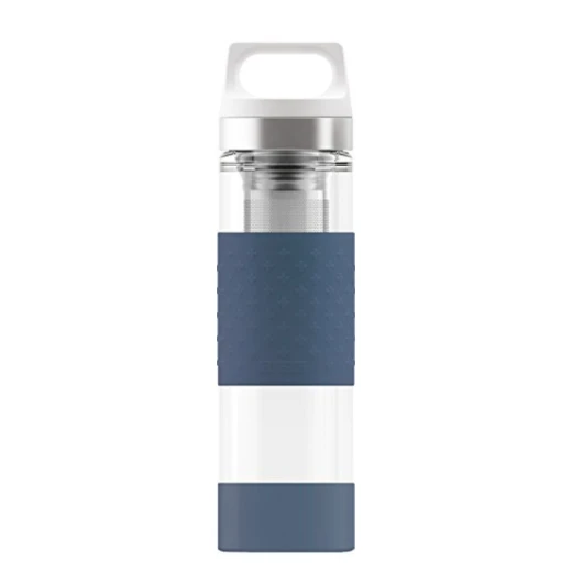 SIGG Thermo Flask Hot & Cold Glass Midnight Bottle 0.4 L SIGG Thermo Flask Hot & Cold Glass Midnight Bottle 0.4 L