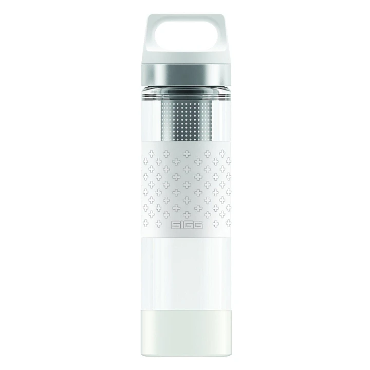 SIGG Thermo Flask Hot & Cold Glass White Bottle 0.4 L - سيغ