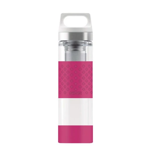 SIGG Thermo Flask Hot & Cold Glass Berry Bottle 0.4 L SIGG Thermo Flask Hot & Cold Glass Berry Bottle 0.4 L
