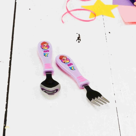 Zak Designs Fancy Nancy Easy Grip Flatware 2 pcs - زاك ديزاينز - Image 2